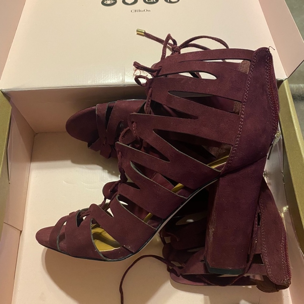 Charlotte Russe open toe heels